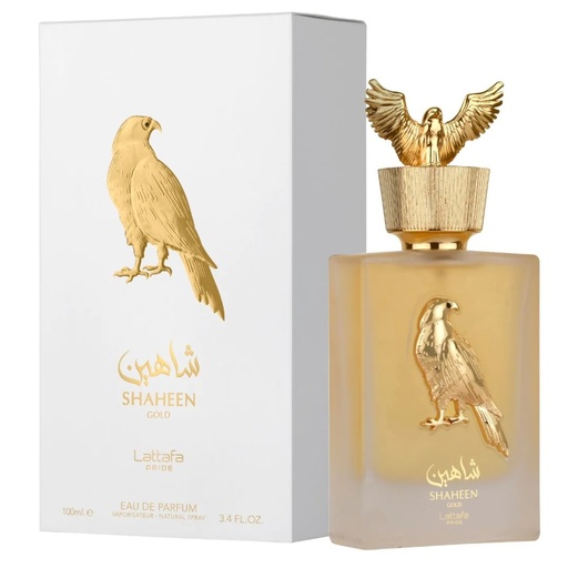 PERFUME LATTAFA SHAHEEN GOLD - EAU DE PARFUM - 100ML - UNISEX